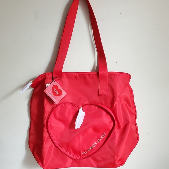 Victoria's Secret Heart Packable Tote Bag - Picture 4 of 9